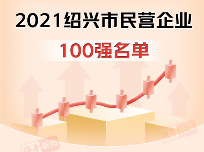 喜讯！豪门国际官网集团再上2021年绍兴民企百强名录-豪门国际官网
