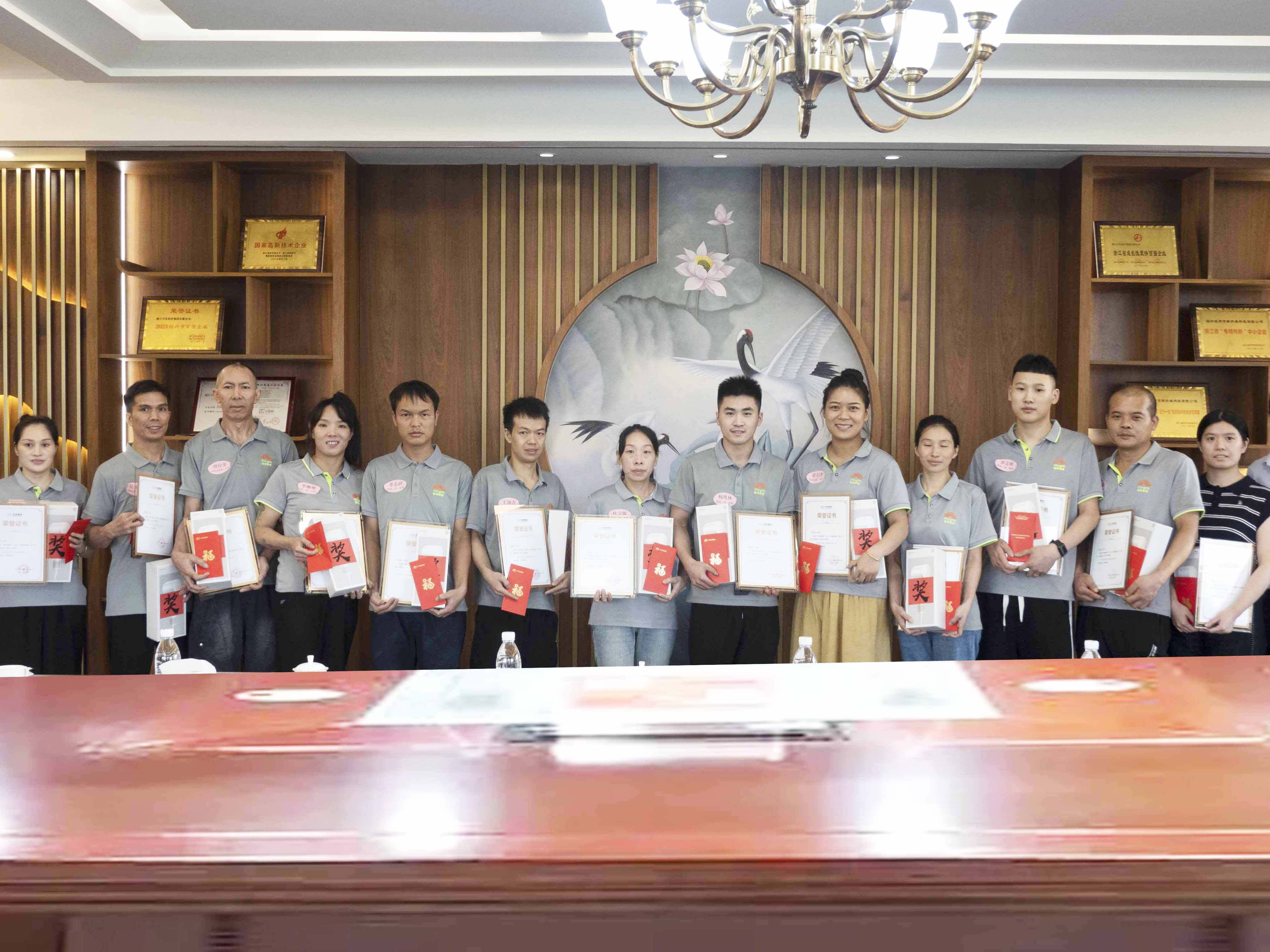 豪门国际官网集团第二季度“提高立异”优异职员表扬会